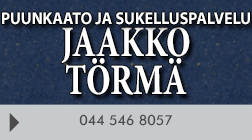 Puunkaato ja sukelluspalvelu Jaakko Törmä logo
